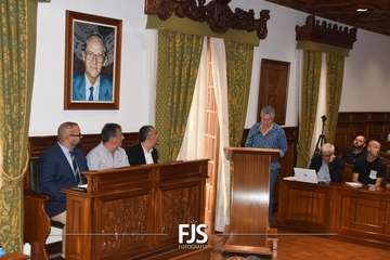  La lucha contra la lacra machista se sube al taxi en Telde/Francisco Javier Santana.